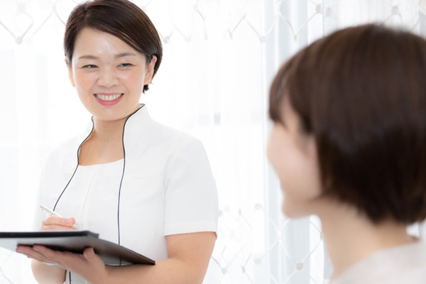 徹底したカウンセリング